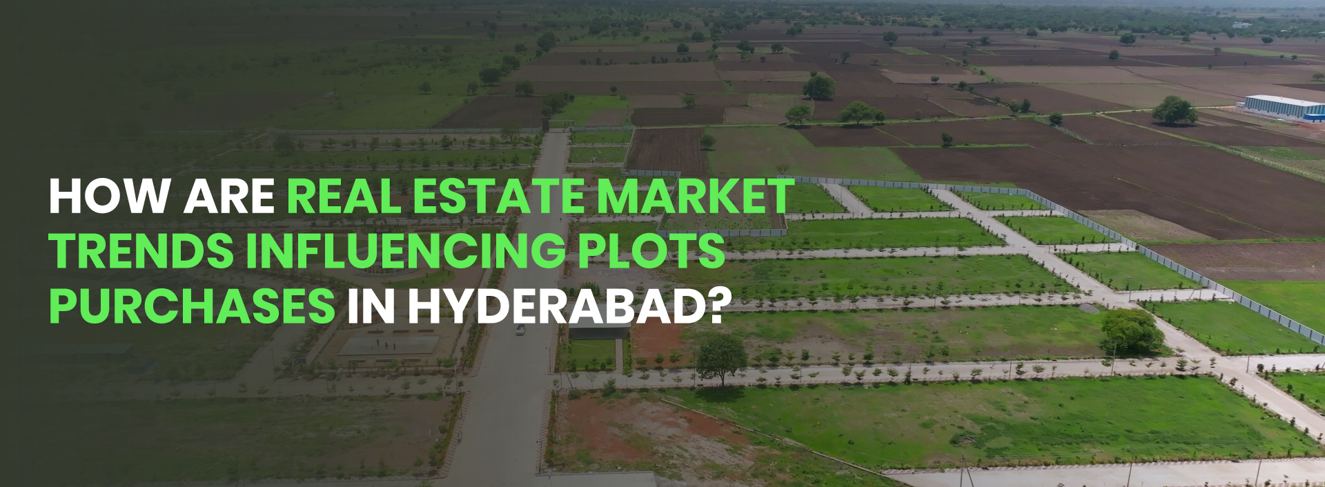 How are Real Estate Market Trends Influencing Plot Purchases in Hyderabad?