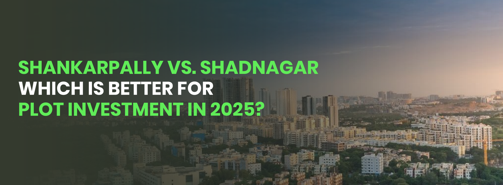 Open Plots Around Sadasivpet — A Smart Move for Your Future with J Group Infra