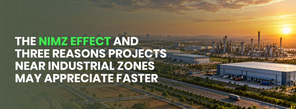 The NIMZ Effect: Why Plots Near Industrial Zones May Appreciate